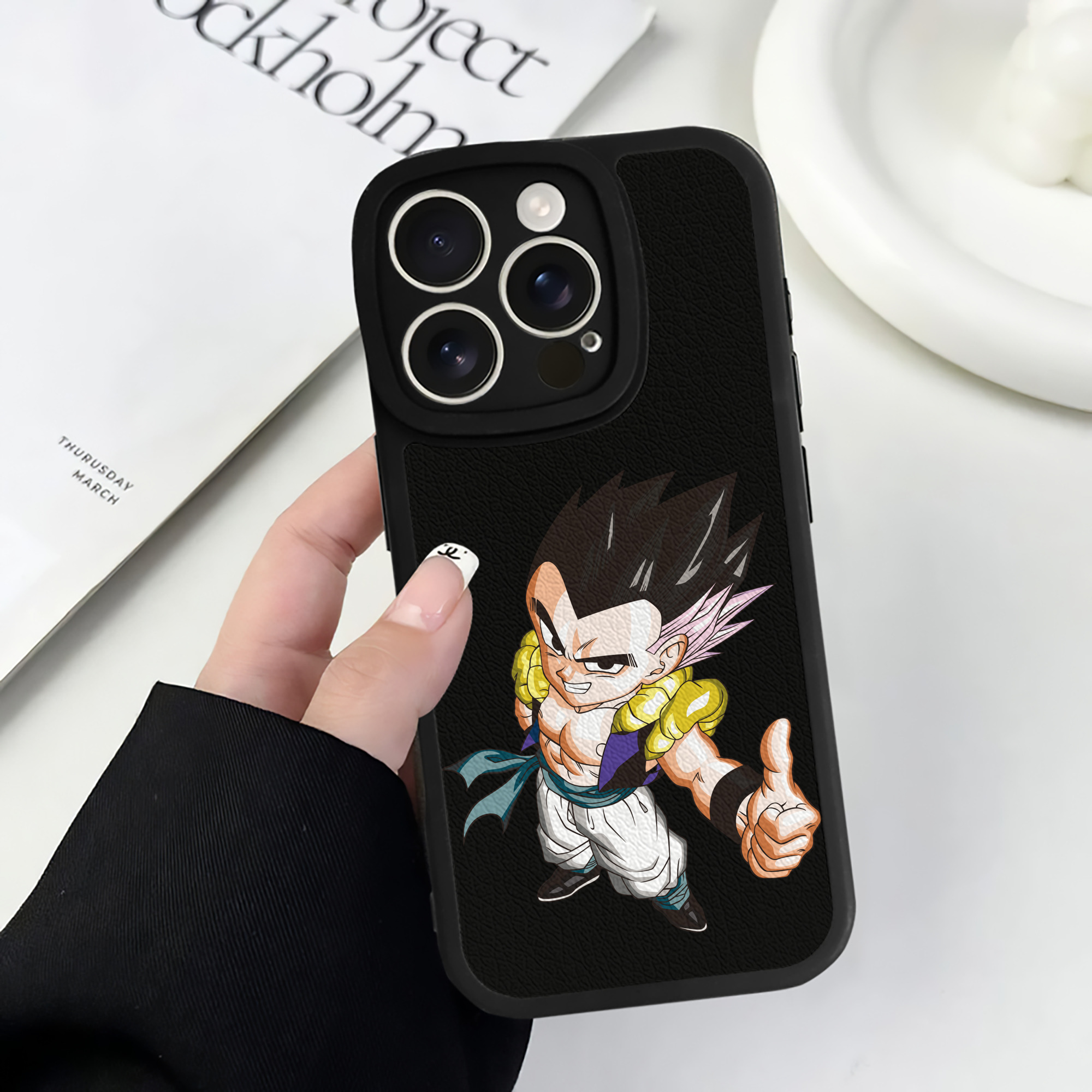 （画像用） ドラゴンボール ベジータ四世（Bejīta Yonsei）DRAGON BALL Vegeta IV 【iPhone 16シリーズ対応】シリコンスマホケース（レザー調） 材質：シリコン